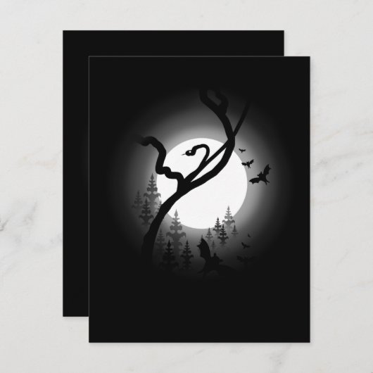 魅惑の夜景 招待状 (正面/裏面)