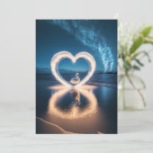 魅惑の夜：スターライト反射結婚の 招待状 (スタンド正面)