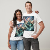 魅惑の天国 – ファンタジーの夢の風景 Tシャツ (ユニセックス)