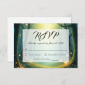 魅惑の太陽に照らされた輝くグローブ 出欠カード (正面/裏面)