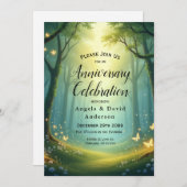 魅惑の太陽に照らされた輝くグローブ 招待状 (正面/裏面)