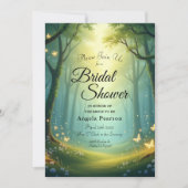 魅惑の太陽に照らされた輝くグローブ 招待状 (正面)