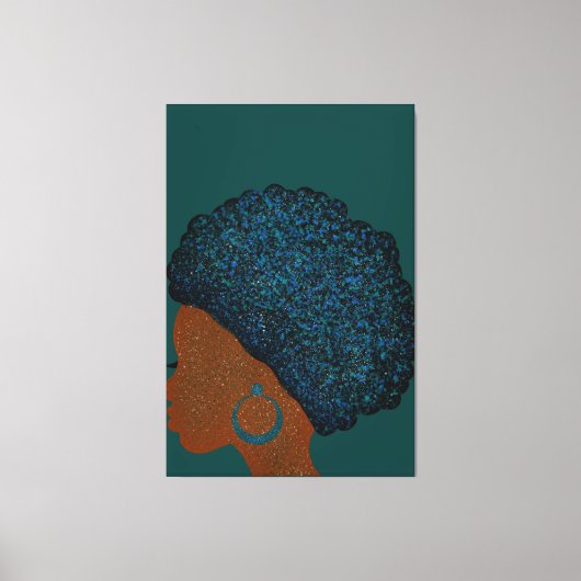 魅惑の女神 キャンバスプリント (正面)