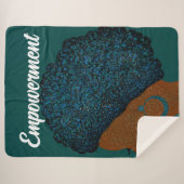 魅惑の女神 シェルパブランケット (正面(横))