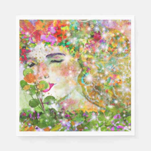 魅惑の女神 スタンダードランチョンナプキン (正面)