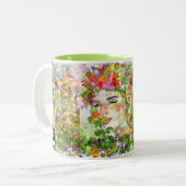 魅惑の女神 ツートーンマグカップ (正面左)