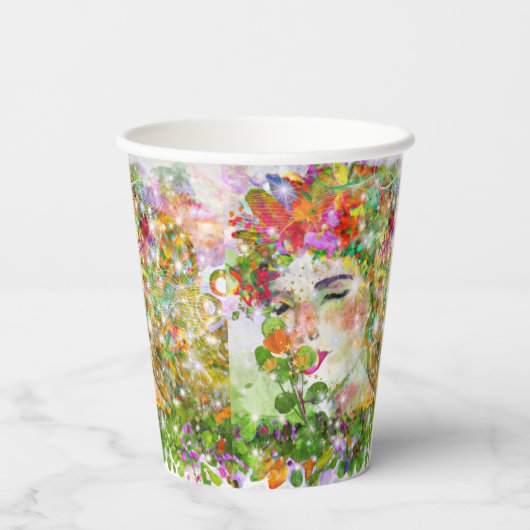 魅惑の女神 紙コップ (裏面)