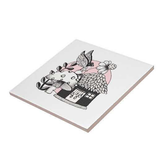 魅惑の妖精と妖精の家 タイル (側面)