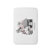 魅惑の妖精と妖精の家 バスマット (正面縦)