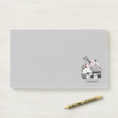 魅惑の妖精と妖精の家 ポストイット (デスク)