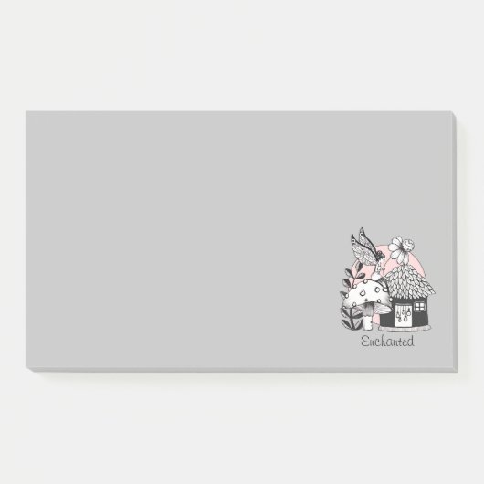 魅惑の妖精と妖精の家 ポストイット (正面)