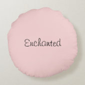 魅惑の妖精と妖精の家 ラウンドクッション (裏面)