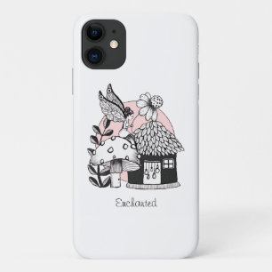 魅惑の妖精と妖精の家 iPhone 11 ケース