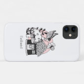 魅惑の妖精と妖精の家 Case-Mate iPhoneケース (裏面(横))