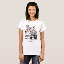 魅惑の妖精と妖精の家 Tシャツ