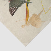 魅惑の妖精のガーデンフラワーバタフライデコップページ 薄葉紙 (詳細)