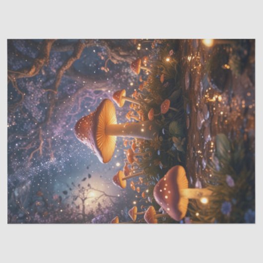 魅惑の妖精のキノコ 薄葉紙 (正面)