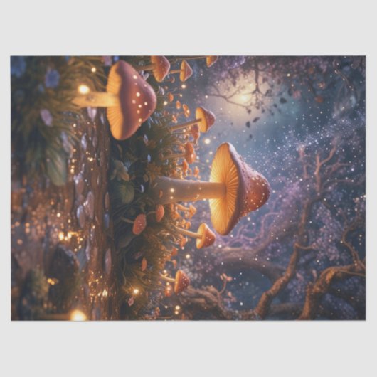 魅惑の妖精のキノコ 薄葉紙 (正面)