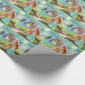 魅惑の妖精の庭園 ラッピングペーパー (角)