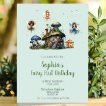 魅惑の妖精ファースト誕生日キノコ