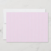 魅惑の妖精プリンセス誕生日パーティーの招待 招待状 (裏面)