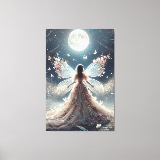『魅惑の妖精世界』 キャンバスプリント (正面)