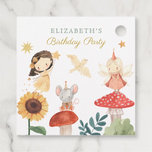 魅惑の妖精誕生日キノコ フェイバータグ (裏面)