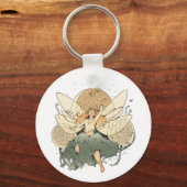 魅惑の妖精 – お洒落ファンタジーアート キーホルダー (正面)