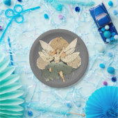 魅惑の妖精 – お洒落ファンタジーアート ペーパープレート (パーティー)