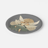 魅惑の妖精 – お洒落ファンタジーアート ペーパープレート (アングル)