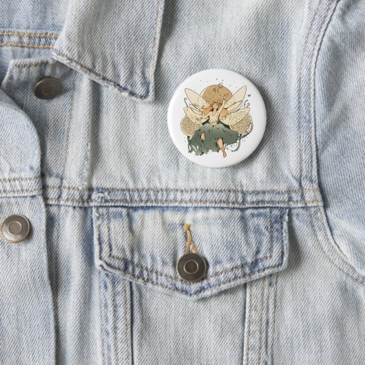 魅惑の妖精 – お洒落ファンタジーアート 缶バッジ (インサイチュ)