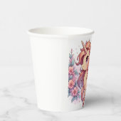 魅惑の威厳のあるユニコーン赤ちゃんシャワー 紙コップ (右)