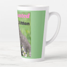 魅惑の子猫 カフェラテマグ