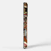 魅惑の寿司モザイク | 土色のブラウンと銅色 Case-Mate iPhoneケース (裏面 / 右)