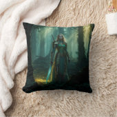 魅惑の小妖精や小人 クッション (ブランケット)