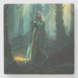 魅惑の小妖精や小人 ストーンコースター