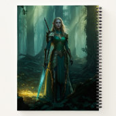 魅惑の小妖精や小人 ノートブック (裏面)