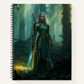 魅惑の小妖精や小人 ノートブック (正面)