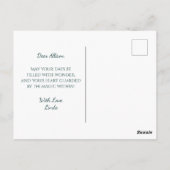 魅惑の小妖精や小人 ポストカード (裏面)