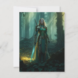 魅惑の小妖精や小人 ポストカード