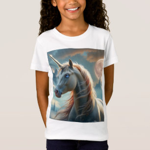魅惑の山々の神秘的ユニコーン Tシャツ