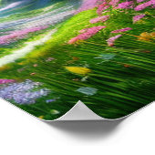 魅惑の山の庭 ポスター (角)