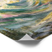 魅惑の山岳風景画 ポスター (角)