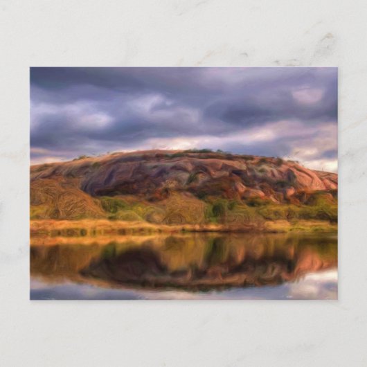 魅惑の岩 ポストカード (正面)