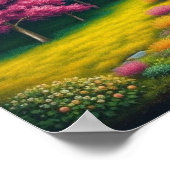 魅惑の川の谷 ポスター (角)