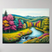 魅惑の川の谷 ポスター (正面)