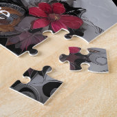 魅惑の庭の翼を持つ蝶のミューズ ジグソーパズル (側面)