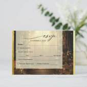 魅惑の庭の門 出欠カード (スタンド正面)