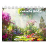 魅惑の庭園 カレンダー (カバー)