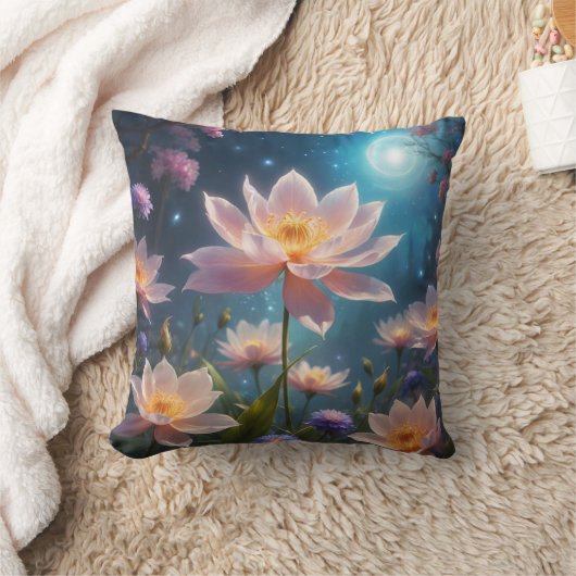 魅惑の庭園 クッション (ブランケット)